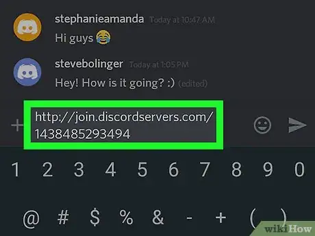 Image titled Post Links in a Discord Chat on Android Step 13