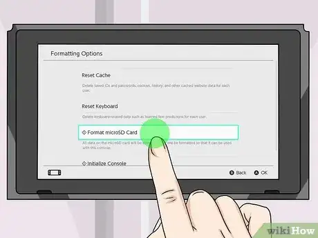 Image titled Format an SD Card on the Nintendo Switch Step 6