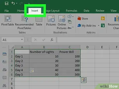 Image titled Create a Graph in Excel Step 8