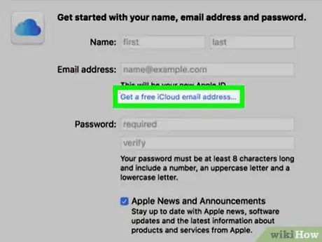 Image titled Create iCloud Email on PC or Mac Step 10