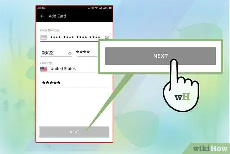 Image titled Add a Credit Card to Uber Account Step 7