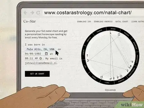 Image titled Compare Astrology Charts Step 2