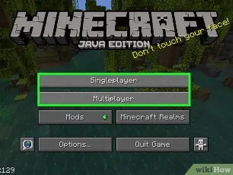 Image titled See Chunk Borders in Minecraft Step 1