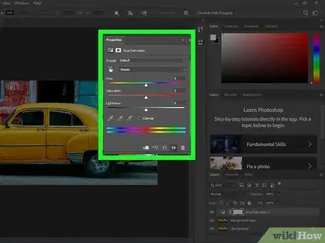 Image titled Change the Color of a Car in Photoshop Step 19