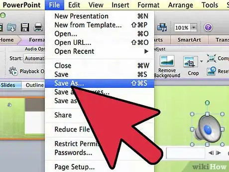 Image titled Make a PowerPoint Presentation That Includes Audio and Video Files Step 8