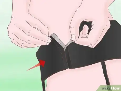 Image titled Attach Thigh Highs to a Garter Belt Step 1