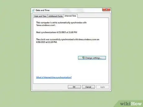 Image titled Change the Time Synchronization Interval in Windows 7 Step 9