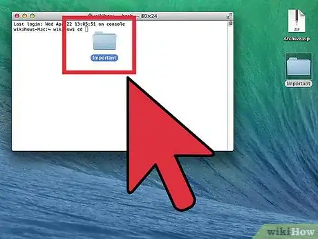 Image titled Zip a File on a Mac Step 8