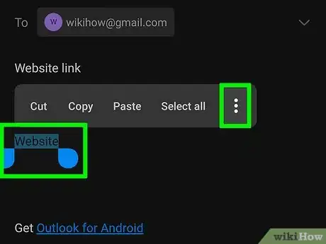 Image titled Put a Link in an Email Step 26