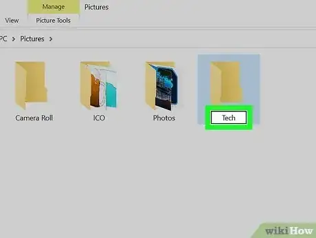 Image titled Create a Folder on a PC Step 4