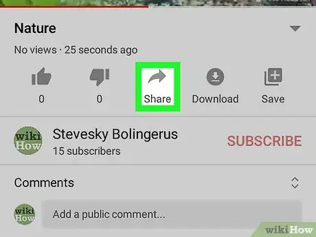 Image titled Share Videos on YouTube Step 20