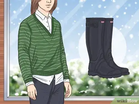 Image titled Wear Hunter Boots in Winter Step 9