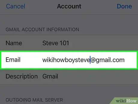 Image titled Edit Existing Email Account Information on an iPhone Step 7