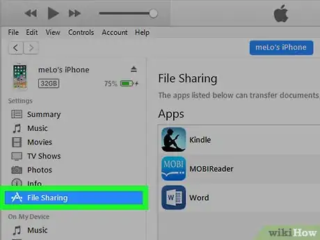 Image titled Enable File Sharing on iPhone Step 5