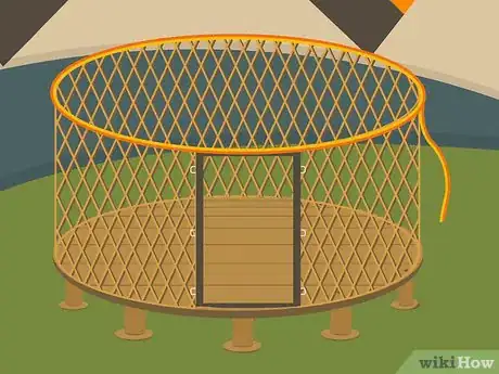 Image titled Build a Yurt Step 15