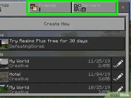 Image titled Play Online Worldwide Minecraft PE Multiplayer Step 9