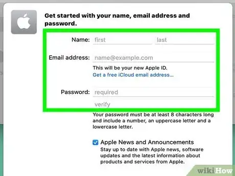 Image titled Create an iTunes Account Step 17