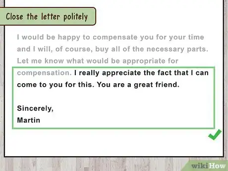 Image titled Write a Letter Requesting a Favor Step 10