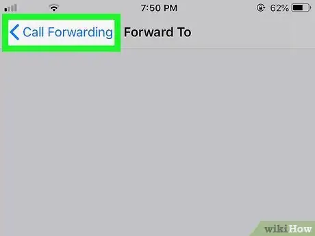 Image titled Set Up Call Forwarding on iPhone Step 6