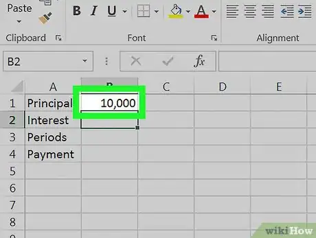 Image titled Calculate an Interest Payment Using Microsoft Excel Step 4