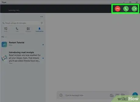 Image titled Receive a Skype Call Step 2