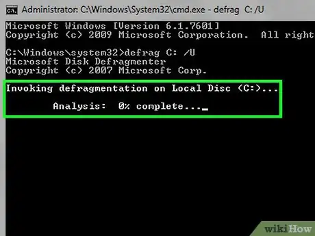 Image titled Defragment Your Hard Drive in Command Prompt Step 4