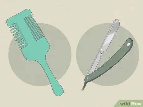 Image titled Razor Cut Your Own Hair Step 1