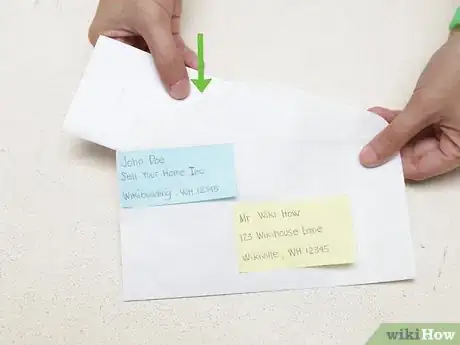 Image titled Fold and Insert a Letter Into an Envelope Step 21