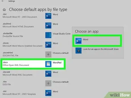 Image titled Change the Default from Wordpad to Word on Windows 10 Step 5