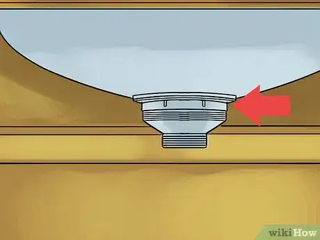 Image titled Replace a Sink Basket Strainer Step 3