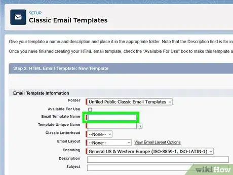 Image titled Create an Email Template in Salesforce Step 11