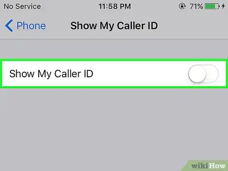 Image titled Hide Your Phone Number on an iPhone Step 4