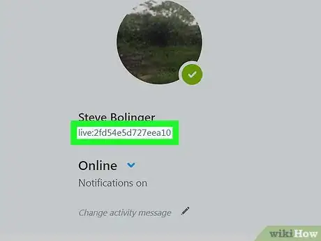 Image titled Find Your Skype ID on PC or Mac Step 4