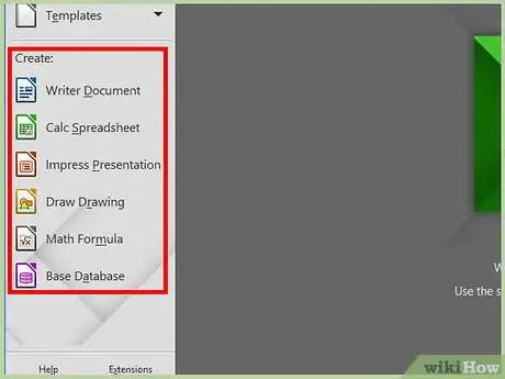 Image titled Use LibreOffice Step 3