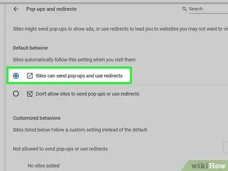 Image titled Allow Pop ups on Google Chrome Step 7