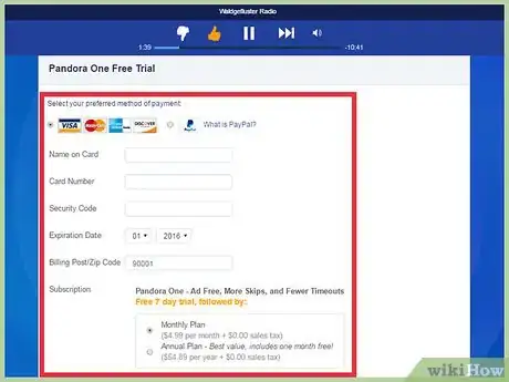 Image titled Remove Ads from Pandora Step 20