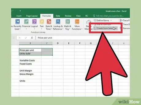 Image titled Do a Break Even Chart in Excel Step 17