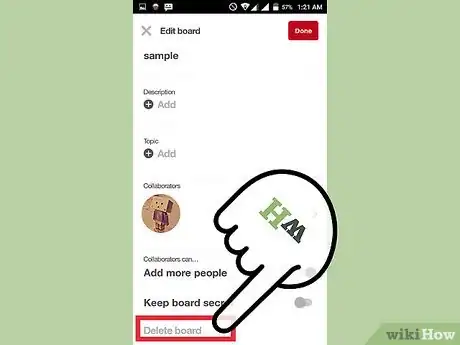 Image titled Delete a Board on Pinterest Step 13