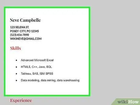 Image titled Make a Resume on Google Docs Step 4