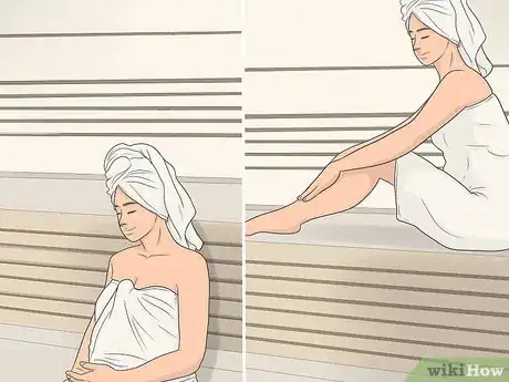 Image titled Use a Gym Sauna Step 5