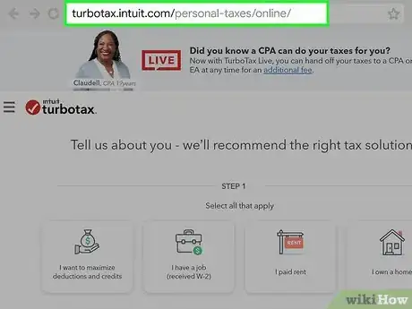 Image titled Download Turbotax Step 1