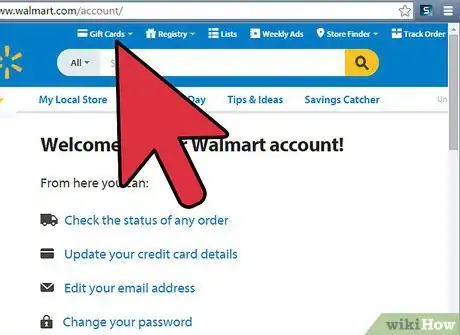 Image titled Add a New Gift Card to Your Walmart Website Account Step 4