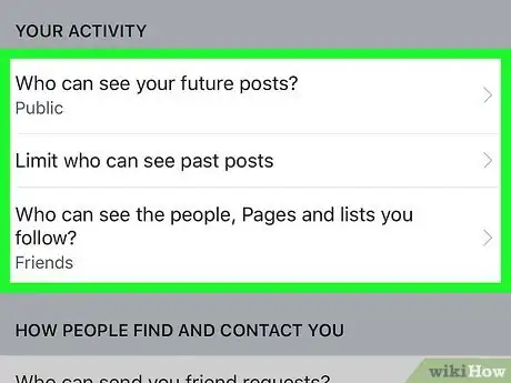 Image titled Manage Facebook Privacy Settings Step 5