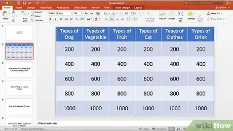 Image titled Make a Jeopardy Game on PowerPoint Step 15