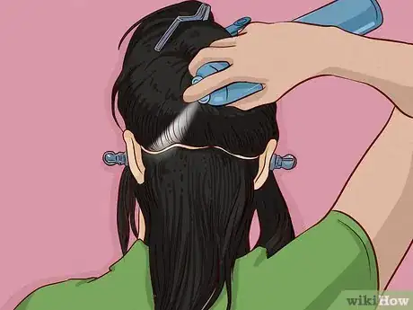 Image titled Glue Hair Extensions Step 21