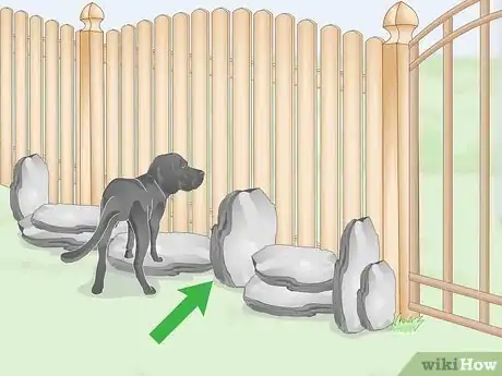 Image titled Stop a Dog from Digging Under the Fence Step 3