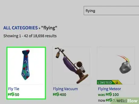 Image titled Be Successful in Catalog Heaven in Roblox Step 8