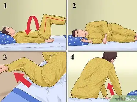 Image titled Get Rid of Extreme Back Spasms in the Morning Step 1