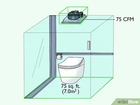 Image titled Calculate CFM for Bathroom Fan Step 3