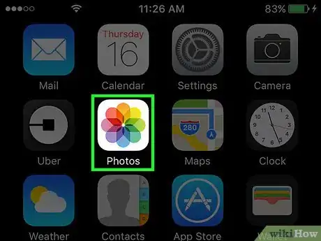 Image titled Add a Photo to an Album on an iPhone Step 1